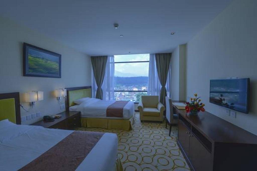 Aristo International Hotel Лаокай Номер фото